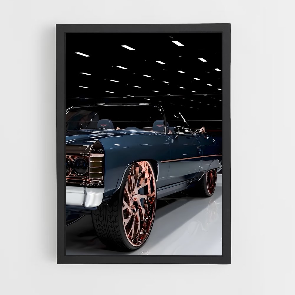 Poster Blue Fantasy – affiche Chevrolet (vue 2)